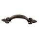 Antique Fleur De Lis Medium Metal Cabinet Handles